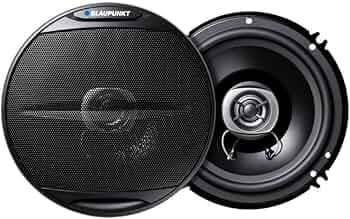 Music Shine Blaupunkt Pure 66.2 165 mm Two Way Coaxial Speaker,280 Watt (Black) 6 Set