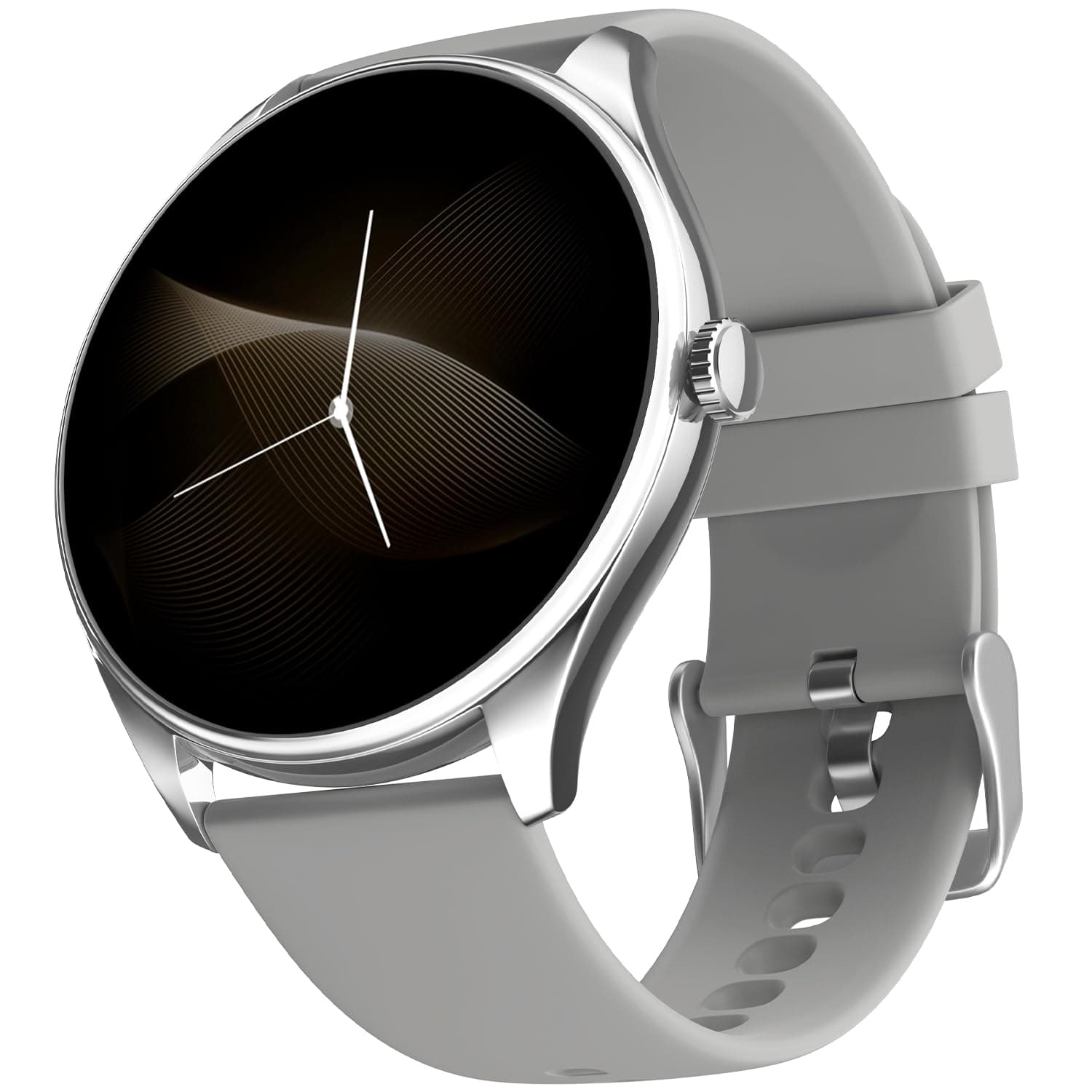 Noise Twist 2 Smart Watch with 1.43 AMOLED Screen, AI Search & Voice Assistant, Bluetooth Calling, Stainless Steel Back, 7-Day Battery, 100+ Watch Fac...