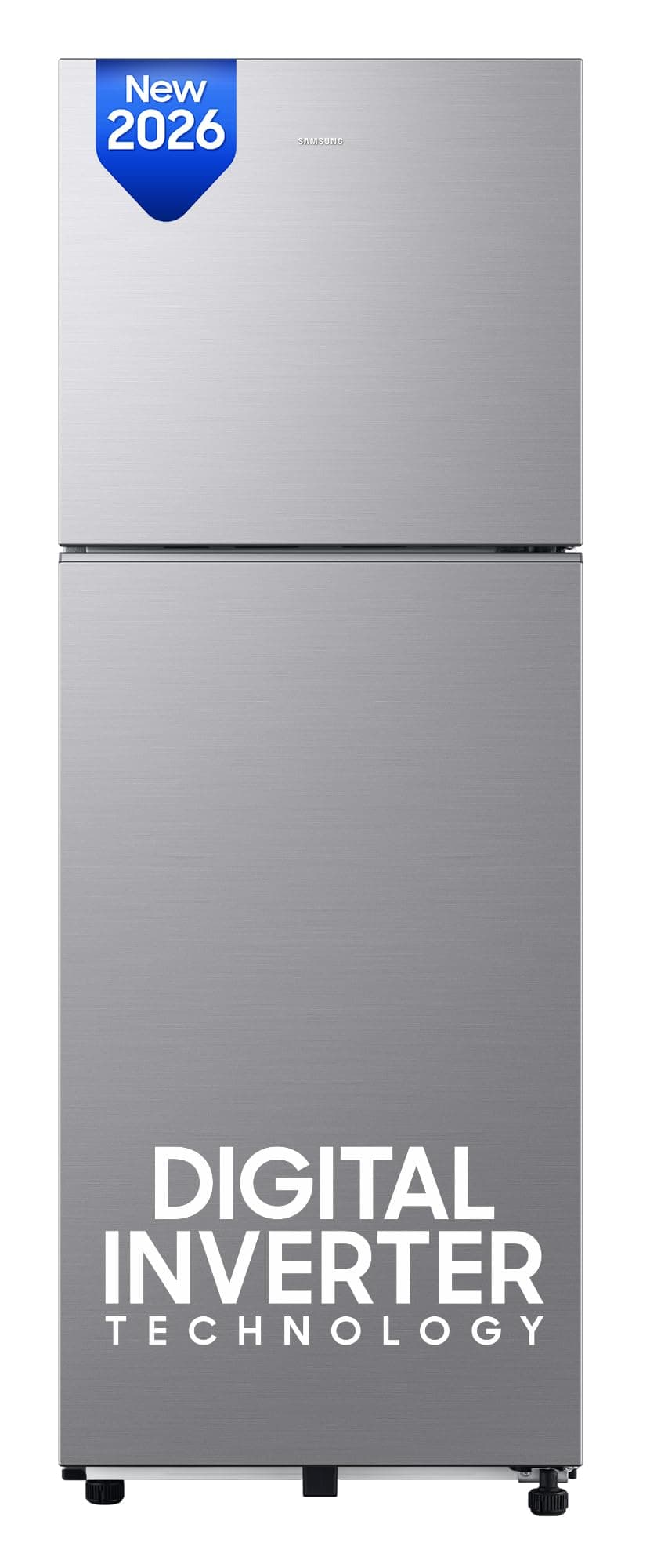 Samsung 236 L, 3 Star, Digital Inverter, Frost Free Double Door Refrigerator (RT40H28W3QHL, Gray Silver, 2026 Model)