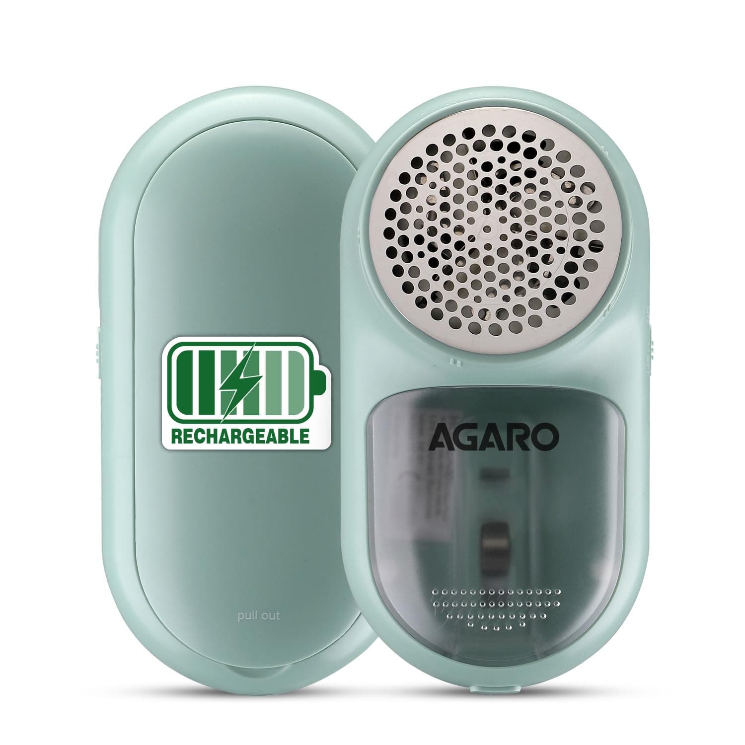 AGARO LR2007 Lint Remover, Rechargeable, for Woolen Sweaters, Blankets, Jackets, Burr Remover, Pill Remover From Carpets, Curtains