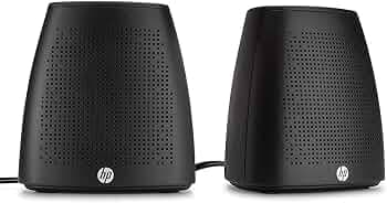 HP S3100 USB Speakers (Black)