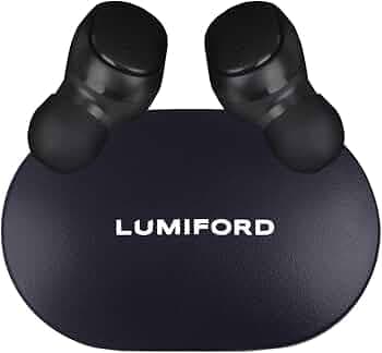 LUMIFORD Max T40 True Wireless Earphones with Bluetooth V5.3, Hi-fi Bass, 30Hours Battery Life withCase, Push Button Controllers with Ergonomic IPX4 W...