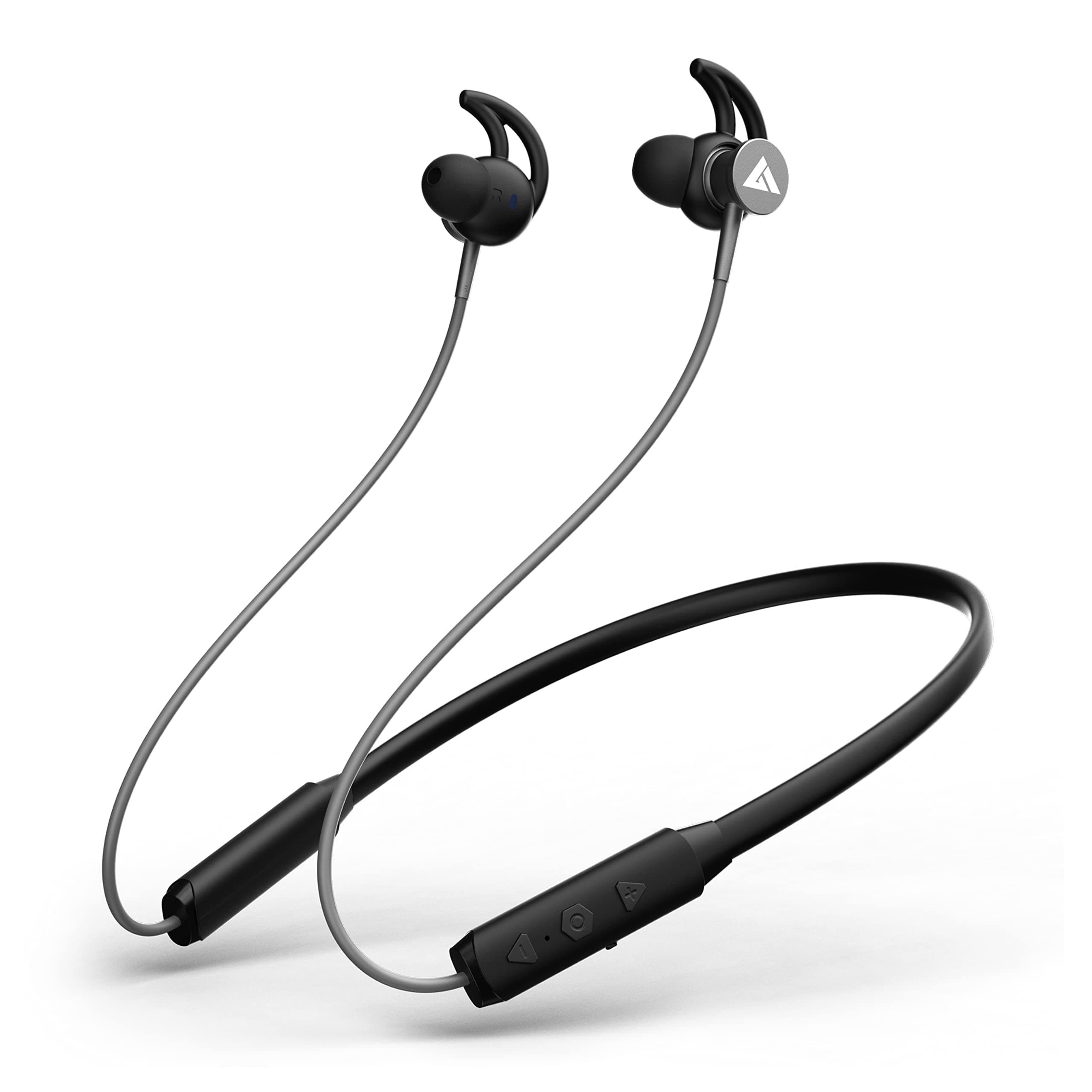 Boult Audio Probass Qcharge Fast Charging, 20H Battery Life, in-Built Mic, Ipx5 Water Resistant Bluetooth Wireless in Ear Earphones with Mic (Black)