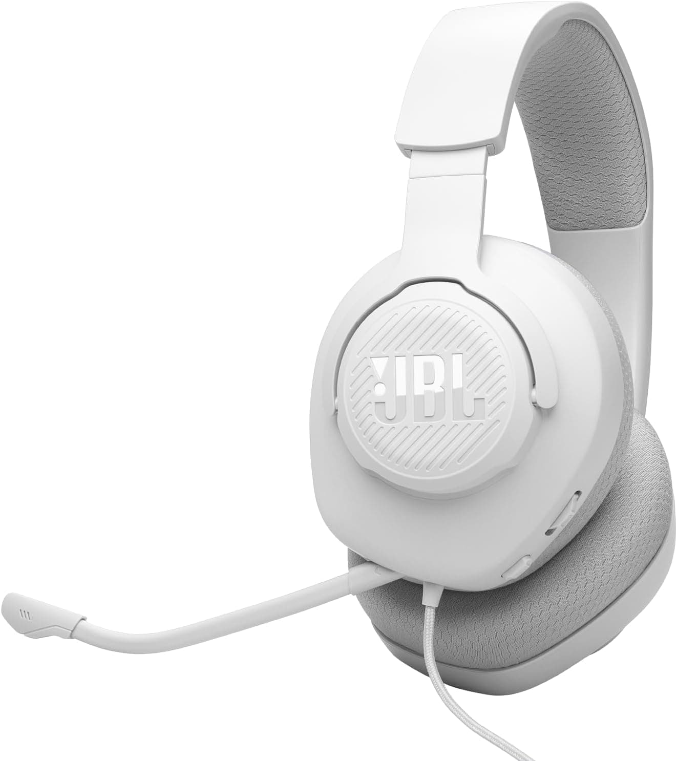 JBL Quantum 100M2 Wired Gaming Headphones, Supports Windows sonic spatial audio, 40mm Realistic Dynamic Drivers, Omnidirectional Detachable Mic, Breat...