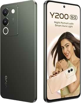 vivo Y200 5G (Jungle Green, 8GB RAM, 256GB Storage) Without Offers