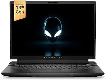 Dell Alienware m16 R1 Gaming Laptop, Intel i9-13900HX/32GB DDR5/1TB SSD/NVIDIA RTX 4080, 12 GB GDDR6/16 (40.64cm) QHD+ 240Hz Comfortview Plus/AlienFX ...