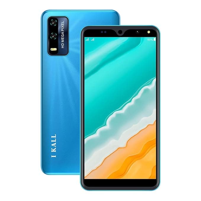 I KALL Z1 Smartphone (4GB, 32GB, 4G Volte, Dual Sim) (Sky Blue) Smartphones