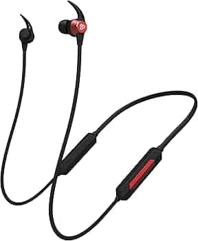 tunez Rhythm R50 Wireless Neckband Earphones with Bluetooth V5.0,Type C Charger, Inline Controllers, Voice Assistant,20 Hours Play Time, Fast Charging...