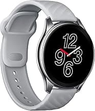 OnePlus Watch Moonlight Silver: 46mm dial, Warp Charge, 110+ Workout Modes, Smartphone Free Music,SPO2 Health Monitoring & 5ATM + IP68 Water Resistanc