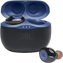 (Renewed) JBL Tune 125TWS Truly Wireless Bluetooth In Ear Headphone with Mic (Blue)