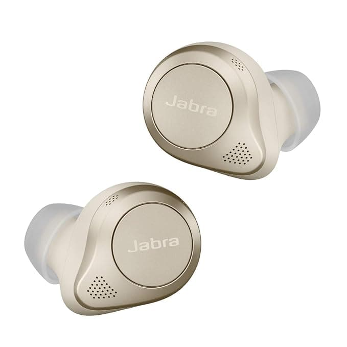 Jabra Elite 85t True Wireless in Ear Earbuds with Mic - Jabra Advanced Active Noise Cancellation with Long Battery Life and Powerful Speakers, Wireles
