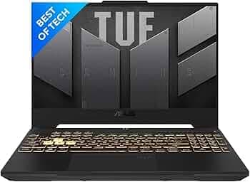 (Refurbished) ASUS TUF Gaming F15, 15.6-inch (39.62 cms) FHD 144Hz, Intel Core i7-12700H 12th Gen, 4GB NVIDIA RTX 3050, Gaming Laptop (16GB/1TB SSD/Wi...