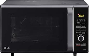 LG 28 L Charcoal Convection Microwave Oven (MJ2886BFUM, Black)