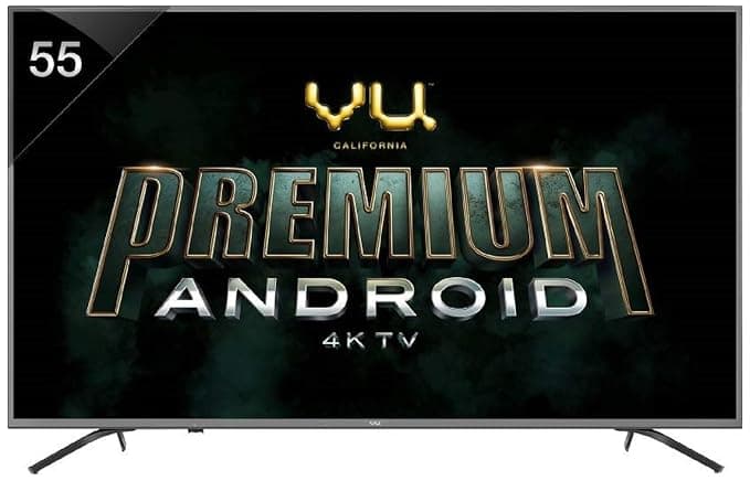 VU 138 cm (55 Inches) 4K Ultra HD Smart LED TV 55 OA (Silver) (2019 Model) Smart Televisions