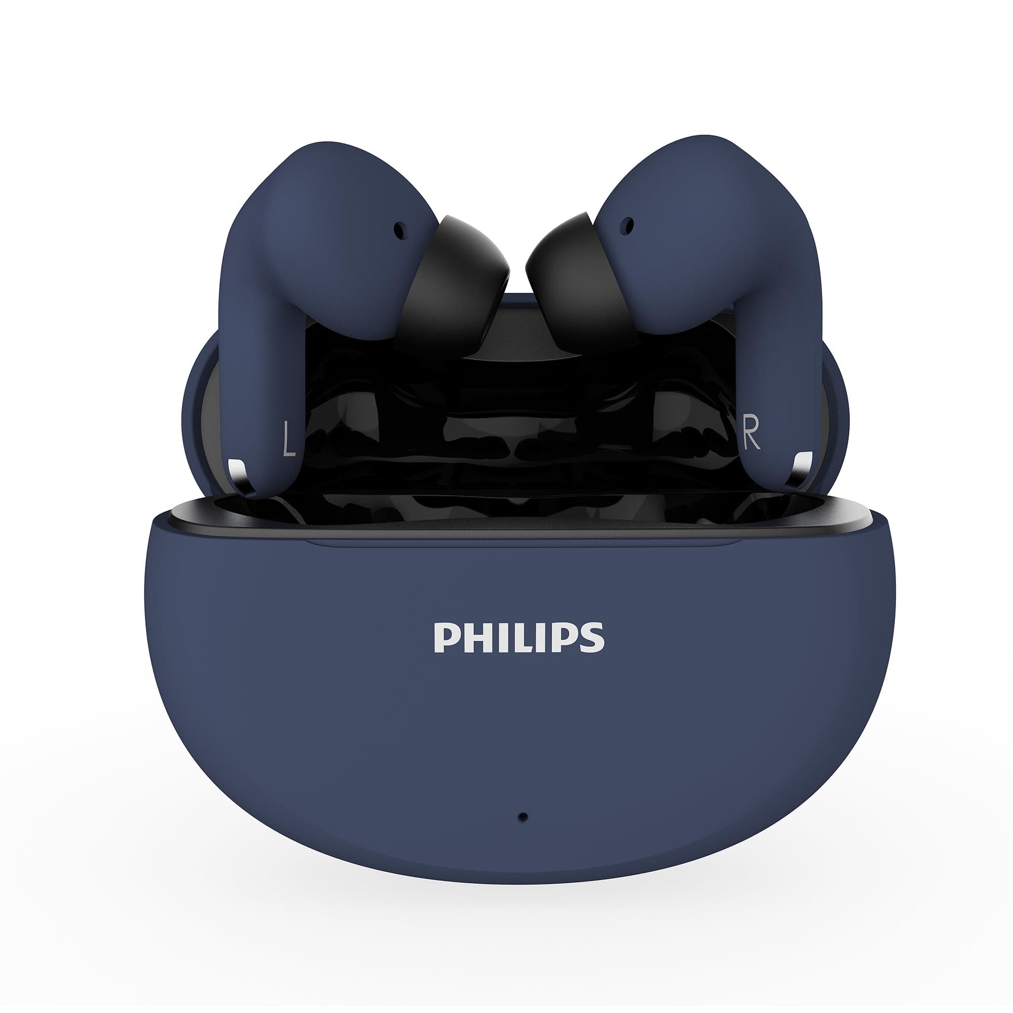 Philips TAT1269 Bluetooth Truly Wireless in Ear Earbuds with mic, 13mm Drivers, Bluetooth 5.4, 40H Playtime, IPX5, Fast Charging, Touch Controls, Voic...