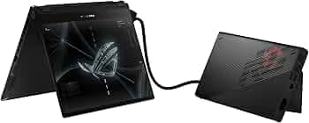 (Refurbished) ASUS ROG Flow X13 (2022) RX 6850M XT eGPU, 13.4" (34.03 cm) UHD+ Touch, AMD, Ryzen 7 6800HS, Integrated Graphics, 2-in-1 Gaming Laptop (...