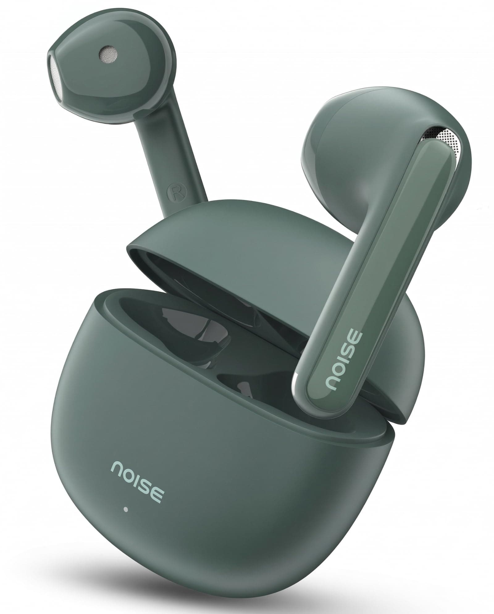 Noise Buds Mini Truly Wireless Earbuds (2026) | Half In-Ear Design | 40H Playtime | Quad Mic ENC for Clear Calls | 13mm Driver | Low Latency Gaming Mo...