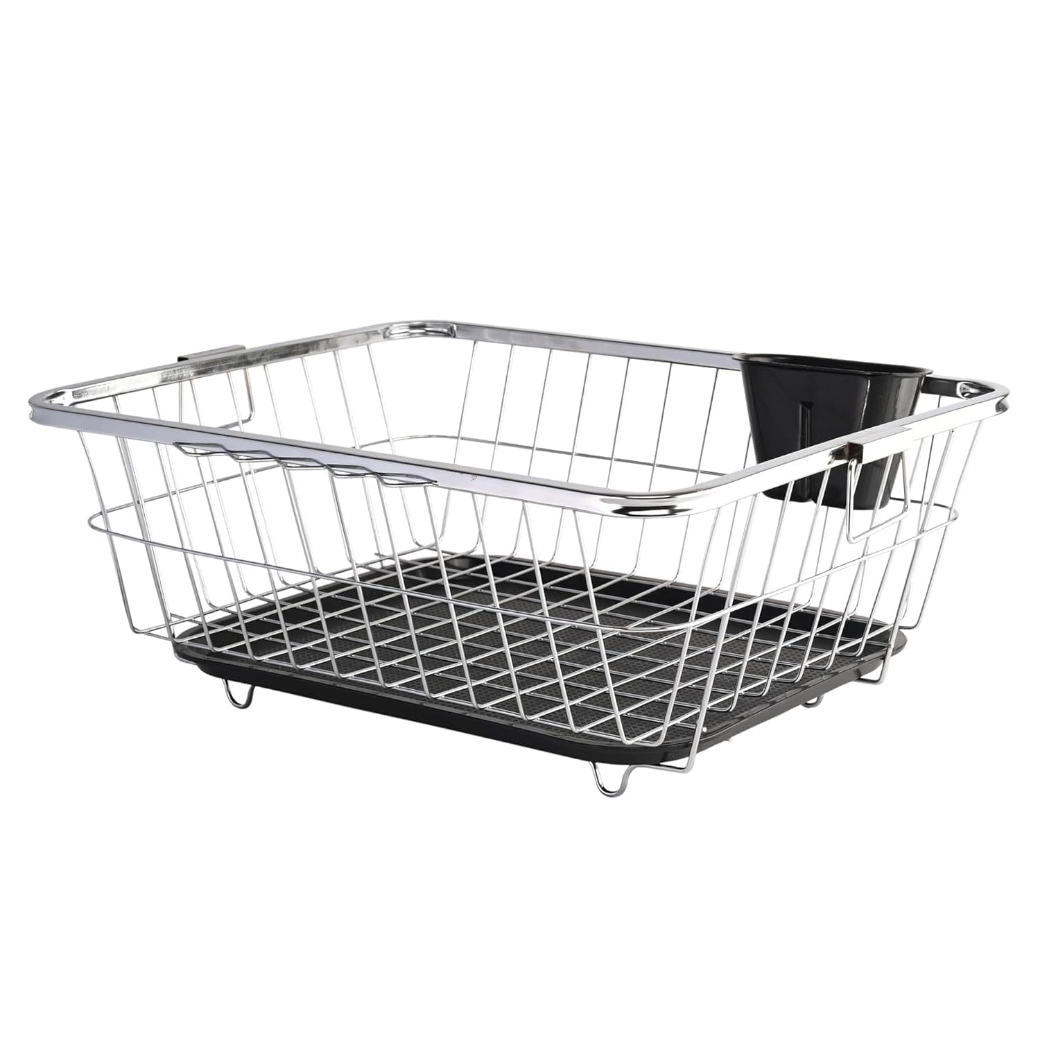 RADIANT Basket Drainer & Dish Drainer Basket for Kitchen/Utensil Stand for Kitchen/Dish Drying Rack with Drainer/Bartan Stand/Dish Rack (Large)