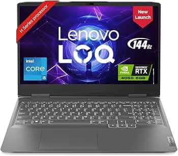 (Refurbished) Lenovo LOQ Intel Core i5-12450H 15.6" (39.6cm) FHD IPS 144Hz 350Nits Gaming Laptop (16GB/512GB SSD/Win 11/NVIDIA RTX 4050 6GB Graphics/O...