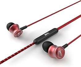 boAt Bassheads 152 in Ear Wired Earphones with Mic(Raging Red)