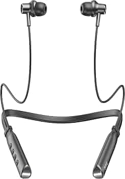 HTC Neckband Headphones Bluetooth, Magnetic Stereo Earphones with Hall Function for Calling, Exercising -10mm Drivers/Game Modes/16H Playtime/IPX5 Wat...