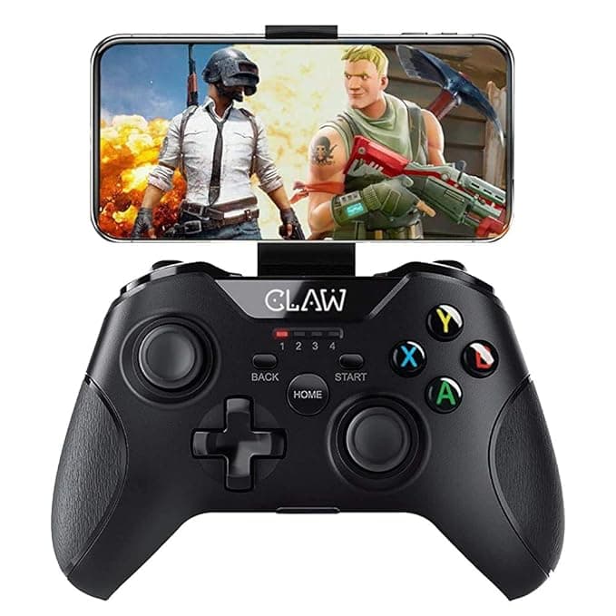 (Renewed) CLAW Shoot Bluetooth Mobile Gamepad Controller for Android Phones, Tablets & Windows PC, Laptops with Button Mapping Feature, Detachable Mob
