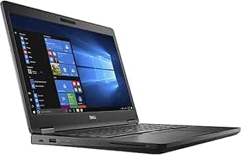 (Refurbished) Dell Latitude 5490 - 14" - 8th Gen Intel Core i7-8650U - 8 GB RAM - 256 GB SSD, Windows 10