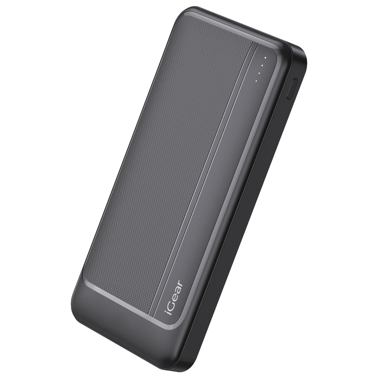 iGear Max PD Power Bank 10000mAh, Type-C PD 22.5W Fast Charging, Triple Output Ports, Battery Indicator, Wake-up Button, High-Speed Power Delivery for...