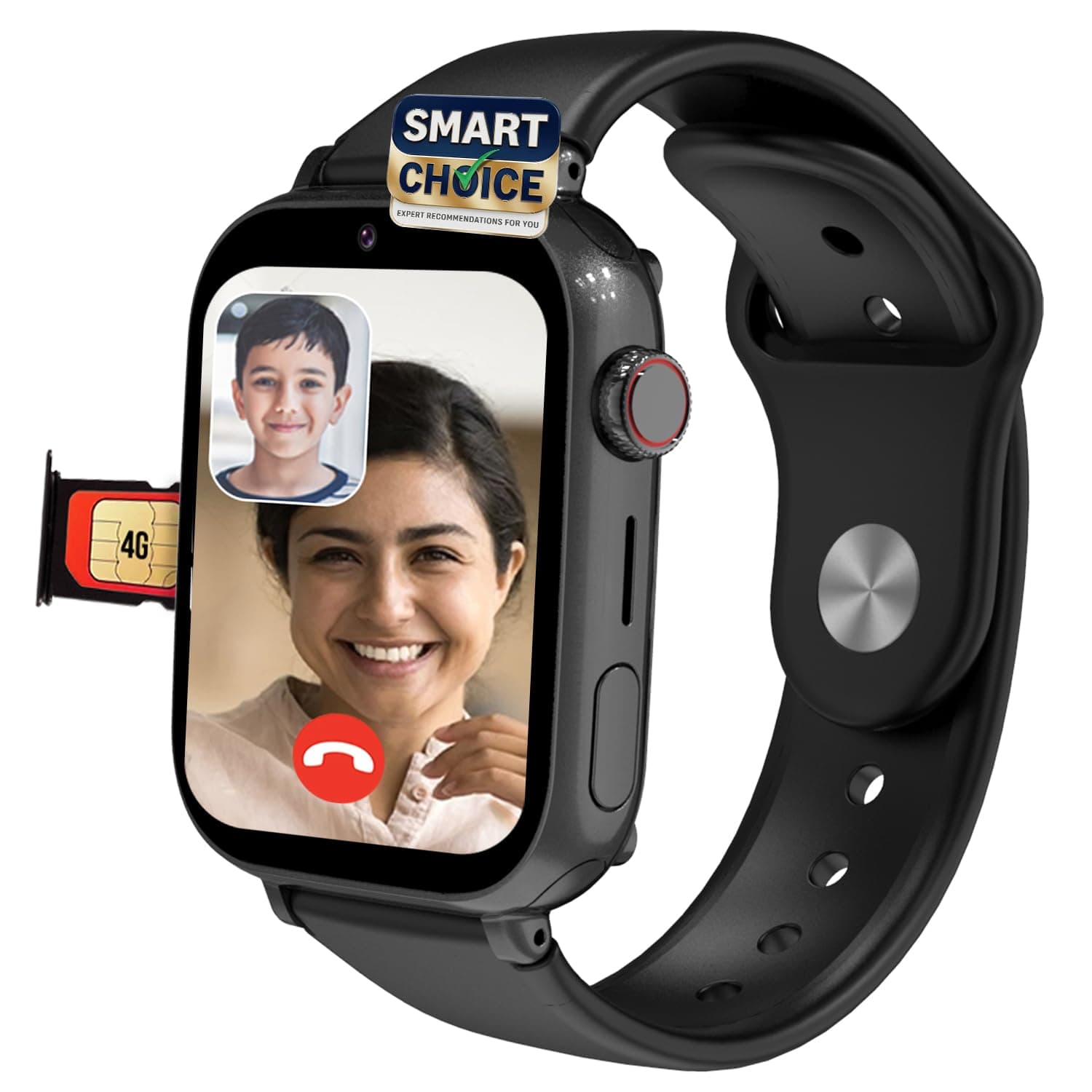 sekyo 'Magic Pro' Calling Smartwatch for Kids | Precise & Real-time GPS Location | 4G/5G Sim Video/PhoneCall | Camera, Pedometer, History Route, 7 Gam...