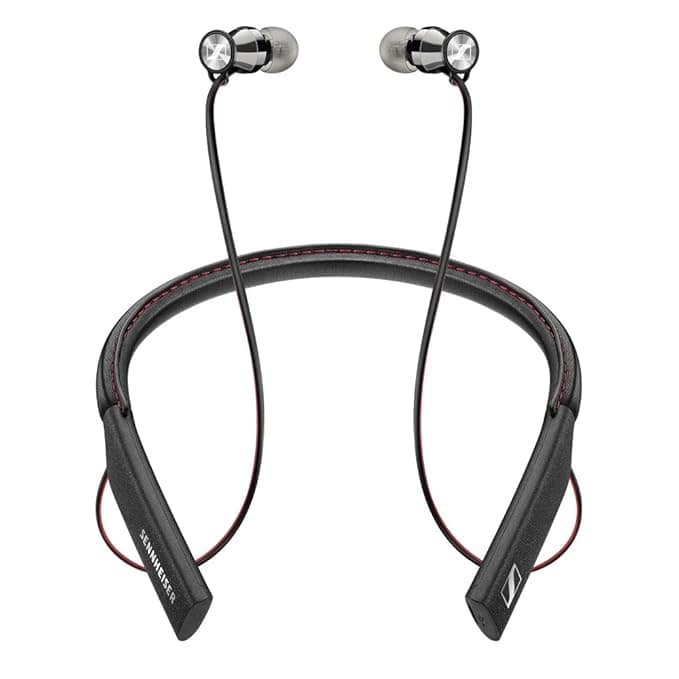 Sennheiser Momentum Wireless Bluetooth In Ear Neckband Headphones with Mic (Black) In-Ear