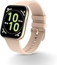 Pebble Pace Pro SmartWatch with 1.7” Bright HD Curved Display, Dedicated Dual Sensors for 24x7 SpO2, HR & BP Monitoring, Multiple Fitness Modes, Sleep