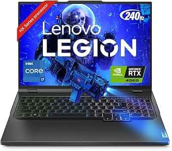 Lenovo Legion Pro 5 Intel Core i7-13700HX 16" (40.64cm) WQXGA-IPS 240Hz 500Nits Gaming Laptop (32GB/1TB SSD/Win 11/Office 2021/NVIDIA RTX 4060 8GB/Ale...