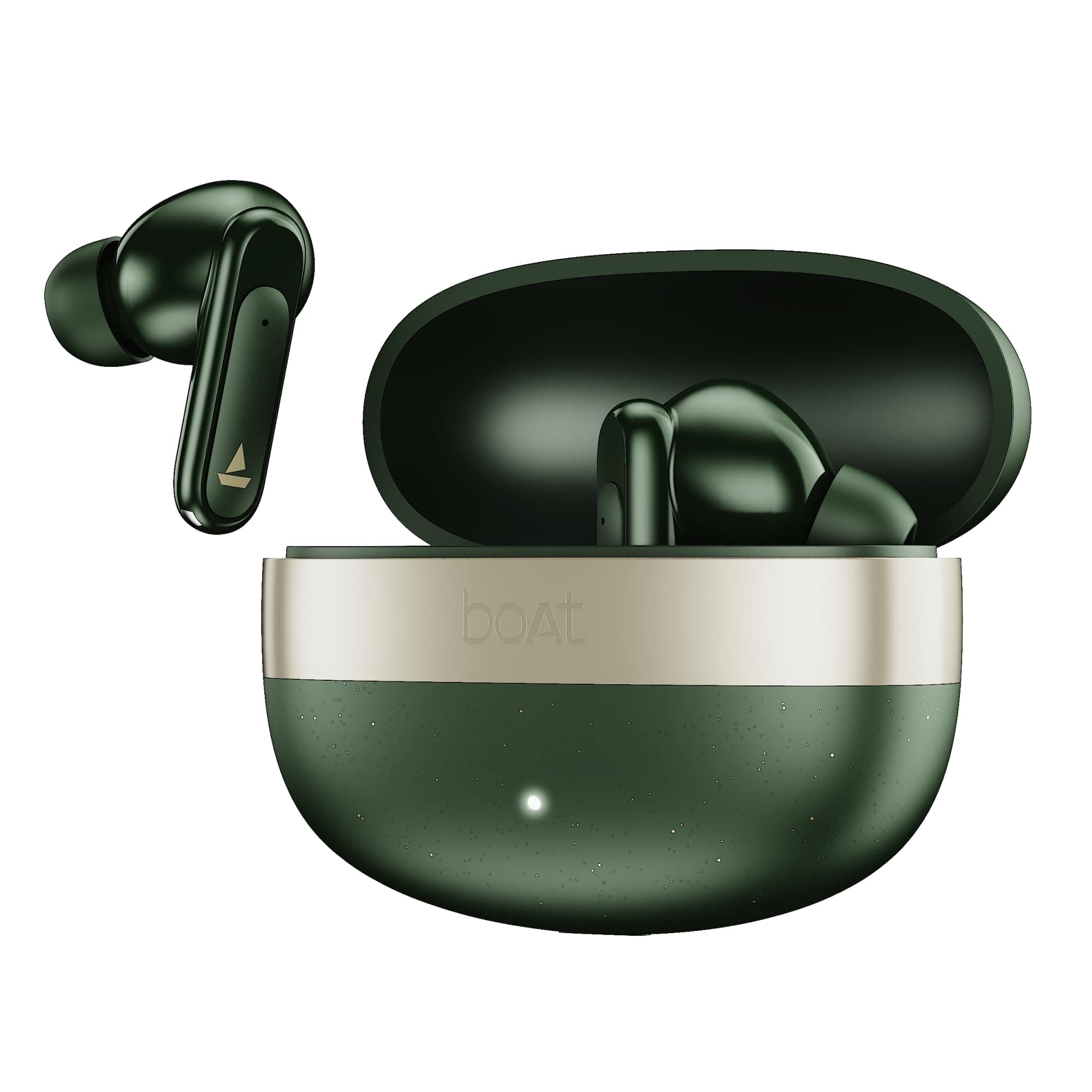 boAt 2026 Launch Airdopes Plus 224, Powerful Spatial Audio, 60H Playback, Quad Mics AI-ENx, 13 mm Drivers, App Support, Multi Connect, Google Fast Pai...