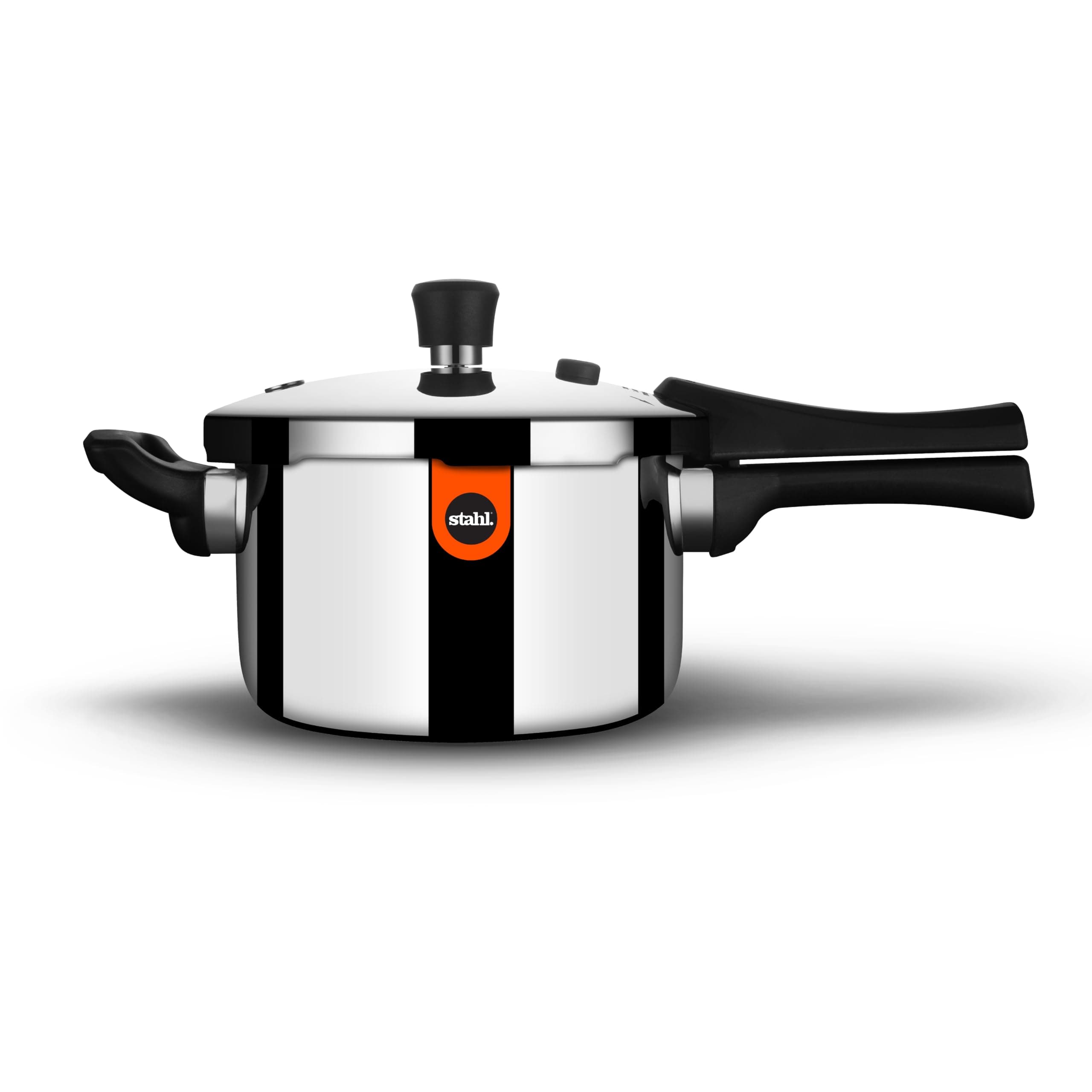 Stahl Triply Stainless Steel Xpress Pressure Cooker Outer Lid Standard, 9243, 3.0 Liters