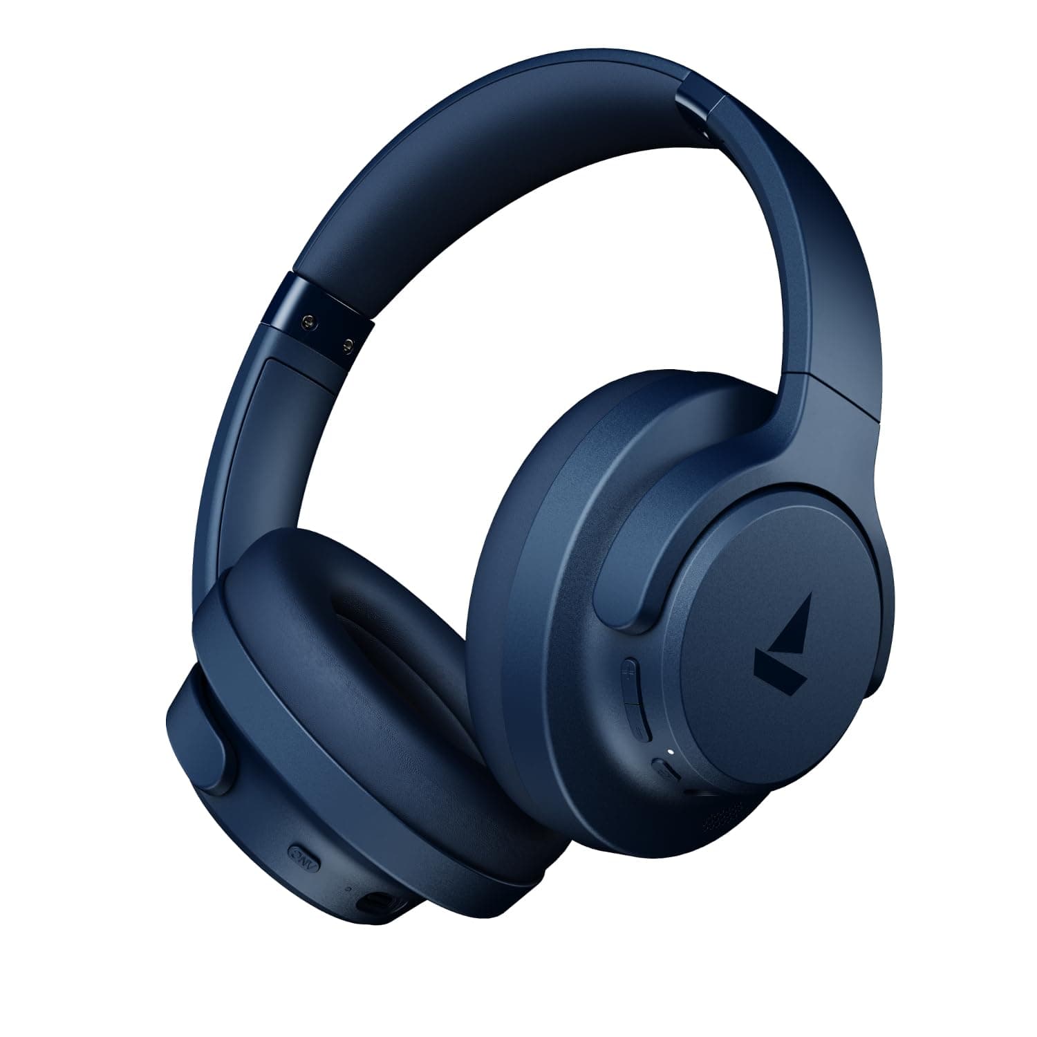 boAt 2025 Launch Rockerz 512 ANC, 40dB Hybrid ANC, 80Hrs Playback, 40mm Drivers, 40ms Latency Beast Mode, ENx Tech, App Support, Bluetooth Headphones, Wireless Headphone with Mic (Bold Blue)