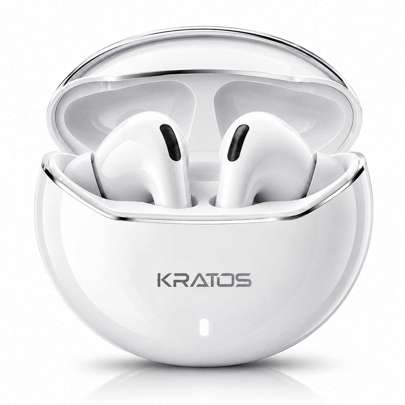 Kratos TW02 Ear Buds Wireless with 60H Playtime, Noise Isolation & Clear Calls, Bluetooth Earbuds with Voice Assistant, Ear Buds with Bluetooth V 5.3 ...