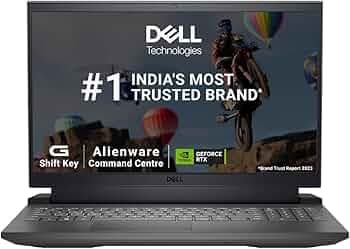 (Refurbished) Dell G15-5530 Gaming Laptop, Intel Core i5-13450HX Processor, 16GB DDR5, 1TB, NVIDIA RTX 3050,6GB GDDR6, 15.6" (39.62cm) FHD 120Hz 250 n...
