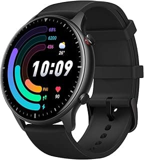 Amazfit GTR 2e SmartWatch with Curved Design, 1.39 Always-on AMOLED Display, SpO2 & Stress Monitor, Built-in Alexa,Built-in GPS, 24-Day Battery Life,