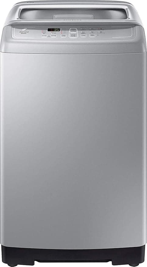 Samsung 6.2 kg Fully-Automatic Top load Washing Machine (WA62M4100HY/TL, Imperial Silver, Center Jet Technology) Washing Machines & Dryers