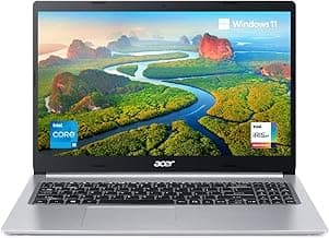 Acer Aspire 5 A515-56 Thin and Light Laptop | 15.6" Full HD Display | 11th Generation Intel Core i5-1135G7 Processor | 8GB DDR4 | 1TB HDD|HD Webcam| W