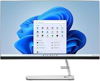 Lenovo IdeaCentre AIO 3 Intel Celeron 7305 23.8" FHD IPS 3-Side Edgeless All-in-One Desktop with Alexa Built-in (8GB/512 GB SSD/Win11/HD 720p Camera/W...