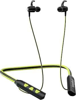 Honeybud Beatzz Marathon M12 Bluetooth Neckband with mic, Up to 25 Hours of Playback time, Voice Assistant, IPX-4 Sweat Resistance, Bluetooth V5.2, Ty...