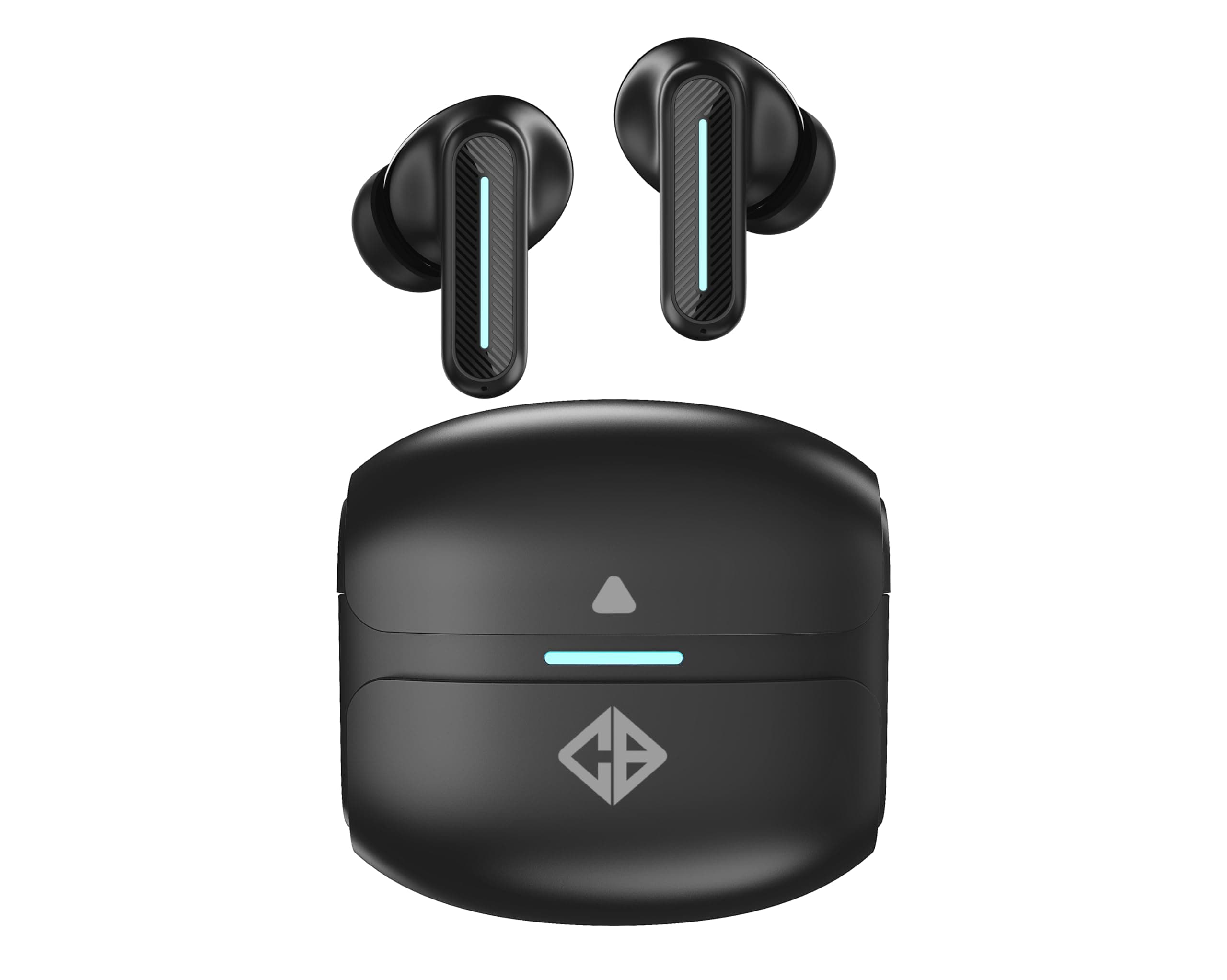 Cosmic Byte CosmoBuds X220 True Wireless Earbuds (TWS), BT 5.3, 40ms Latency GOD Mode, Music Mode, 40Hrs, DNS, ENC, IPX5, Voice Assistant (Black)