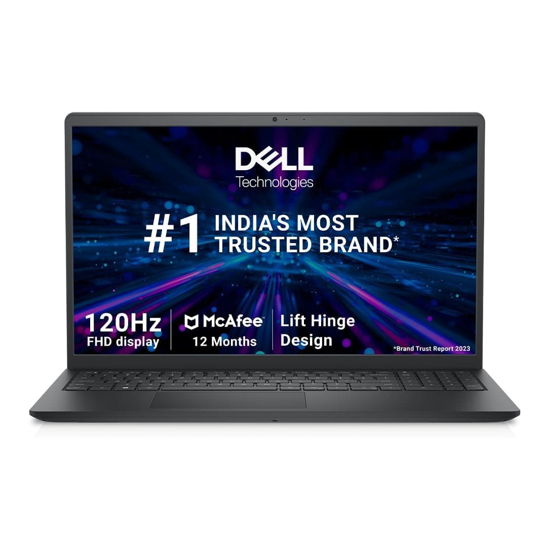 Dell Inspiron 3535, AMD Ryzen 3 7320U, (8GB RAM/512GB SSD/FHD/Window 11/MS Office' 21/15.6"(39.62 cm)/15 Month McAfee/Carbon Black/1.69kg Laptop