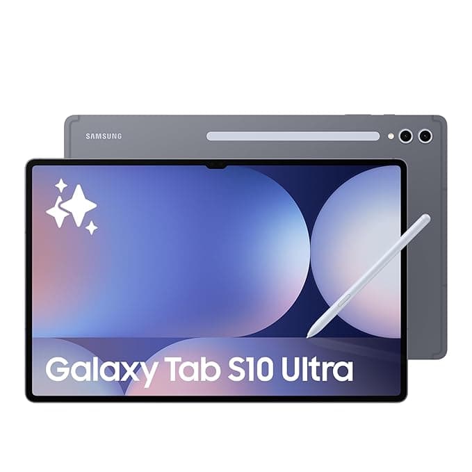 Samsung Galaxy Tab S10 Ultra, S Pen in-Box, 36.99 cm (14.6 inch) Dynamic AMOLED 2X Display, 12 GB RAM, 512 GB Storage, Wi-Fi + 5G Tablet, Moonstone Gray_with Other Offers