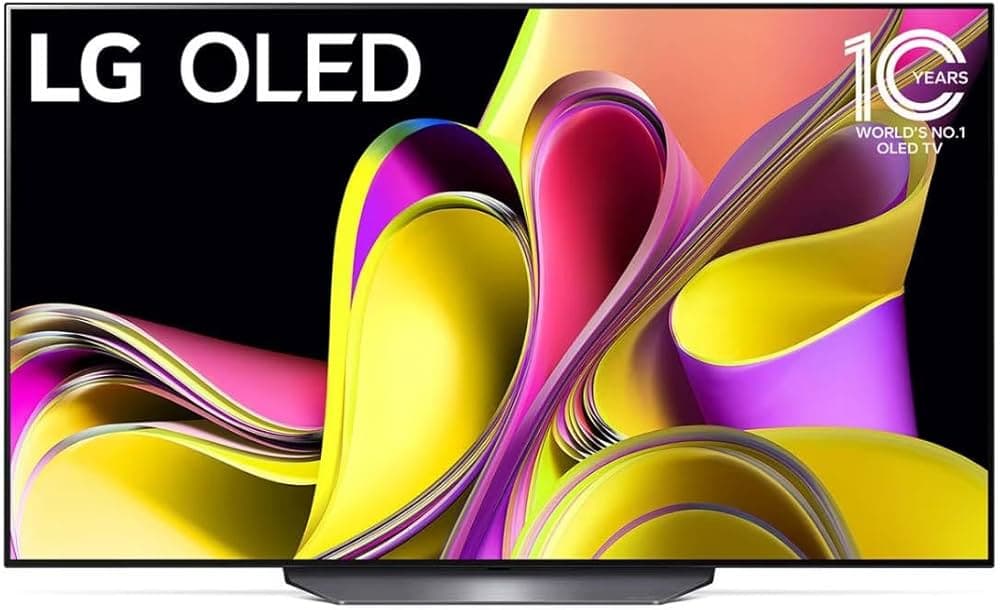 LG OLED B3 195cm (77 Inches) 4K Ultra HD Smart OLED TV OLED77B3PSA (Black)