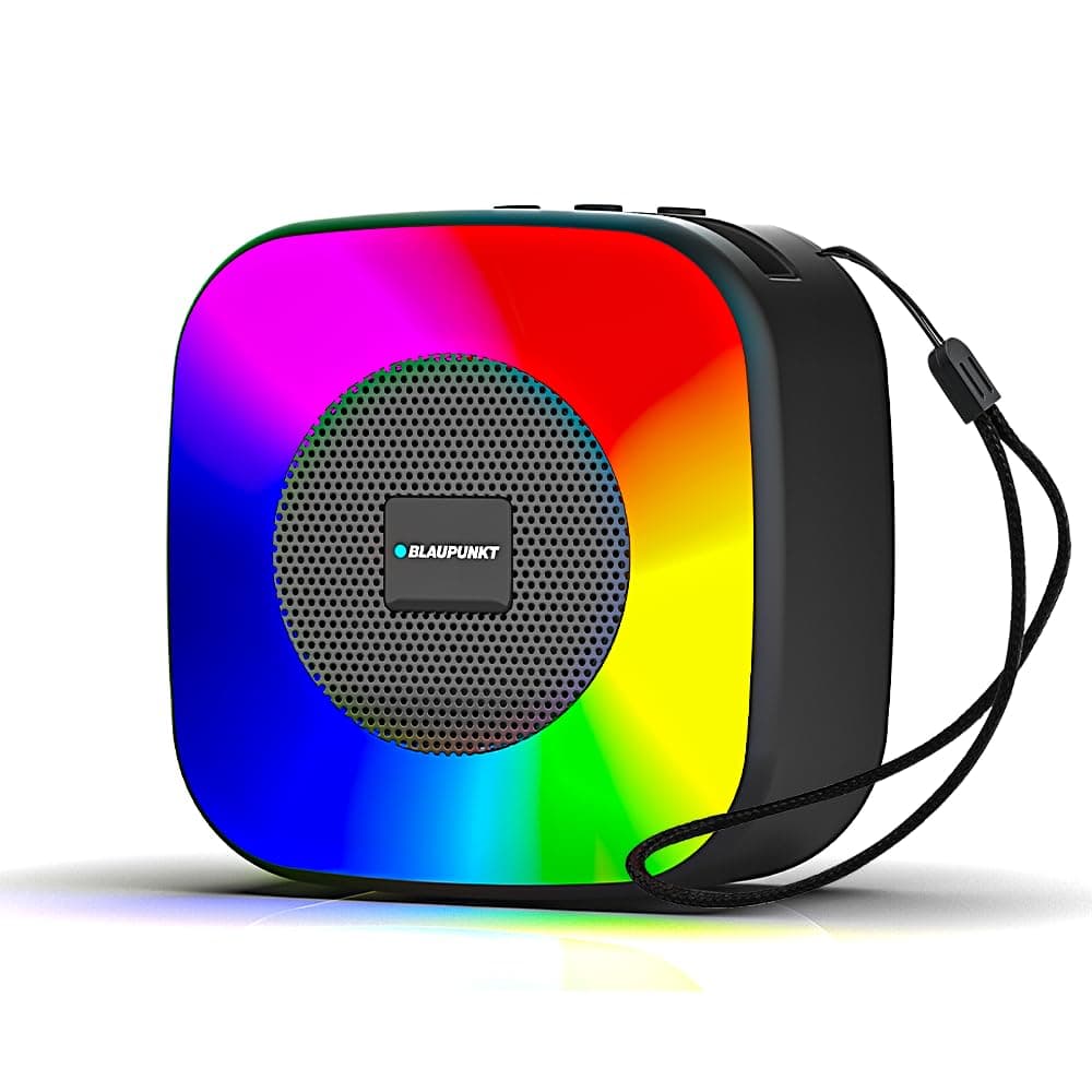 Blaupunkt BT03 RGB Wireless Bluetooth Speaker with Deep Bass, Dynamic RGB Lights & Mobile Stand