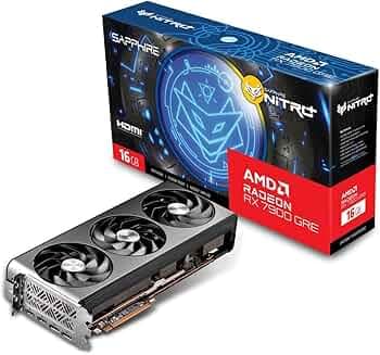 Sapphire Nitro+ AMD Radeon RX 7900 GRE Gaming OC 16GB GDDR6 Dual HDMI/Dual DP