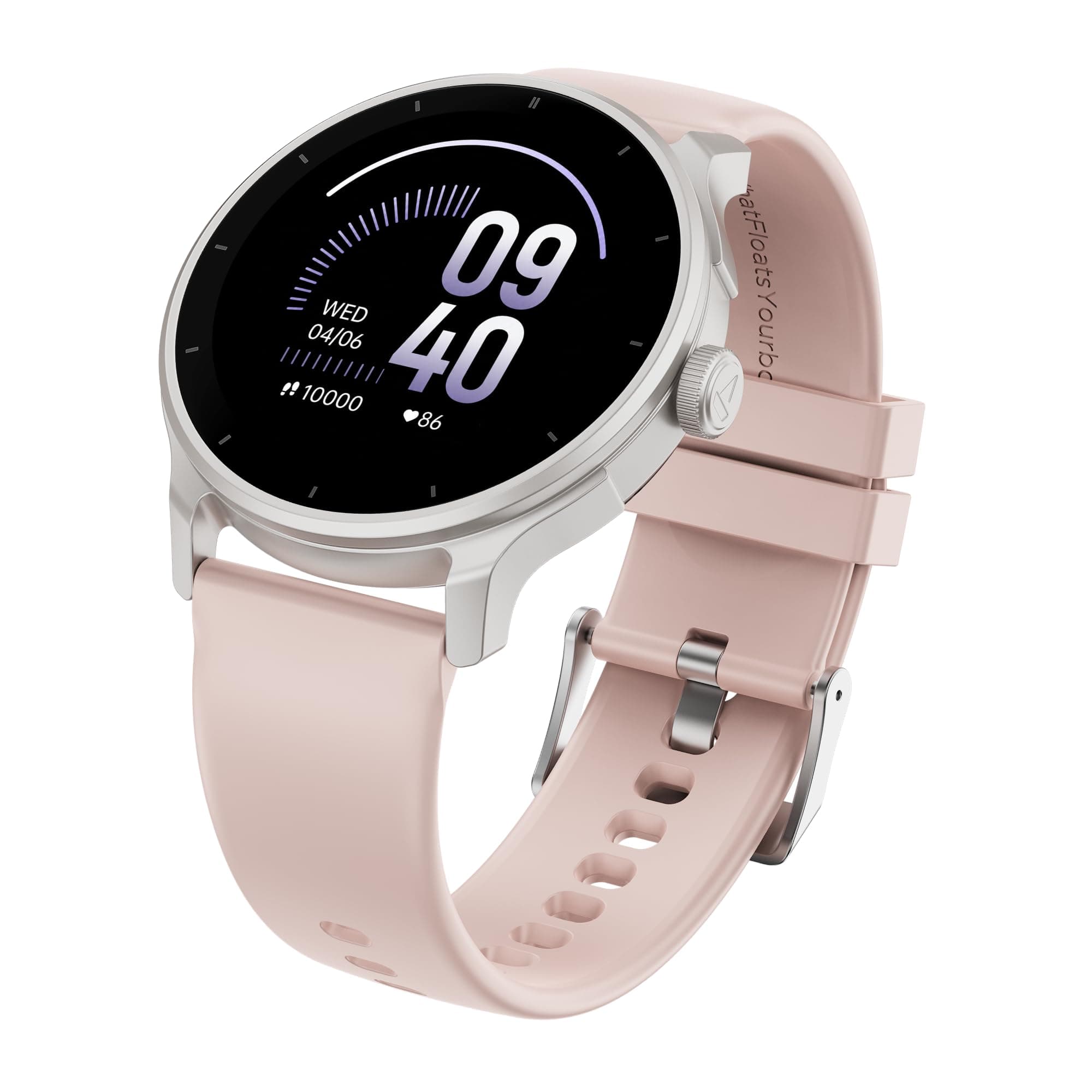 boAt Lunar Connect 2 with 1.28" (3.25 cm) HD Display, Metallic Design, HR, SpO2 & Sleep Tracking, Bluetooth Calling, Emergenc