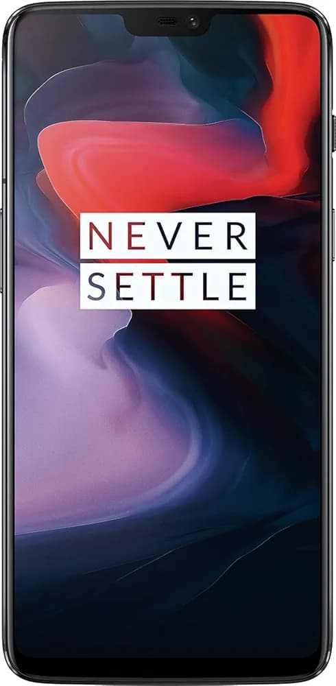 (Renewed) OnePlus 6 (Mirror Black, 6GB RAM, 64GB Storage)